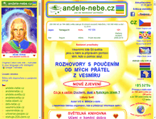 Tablet Screenshot of andele-svetla.cz